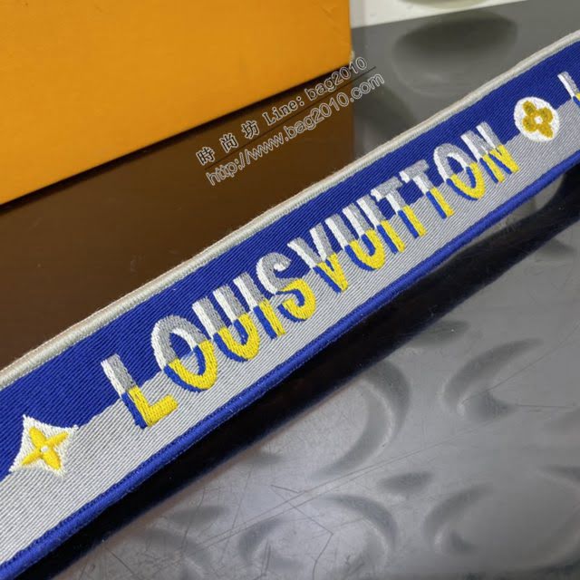 LOUIS VUITTON專櫃新款肩帶 路易威登品牌標識織紋花卉兩面肩帶 LV字母拼接肩帶 J02505  ydh4100